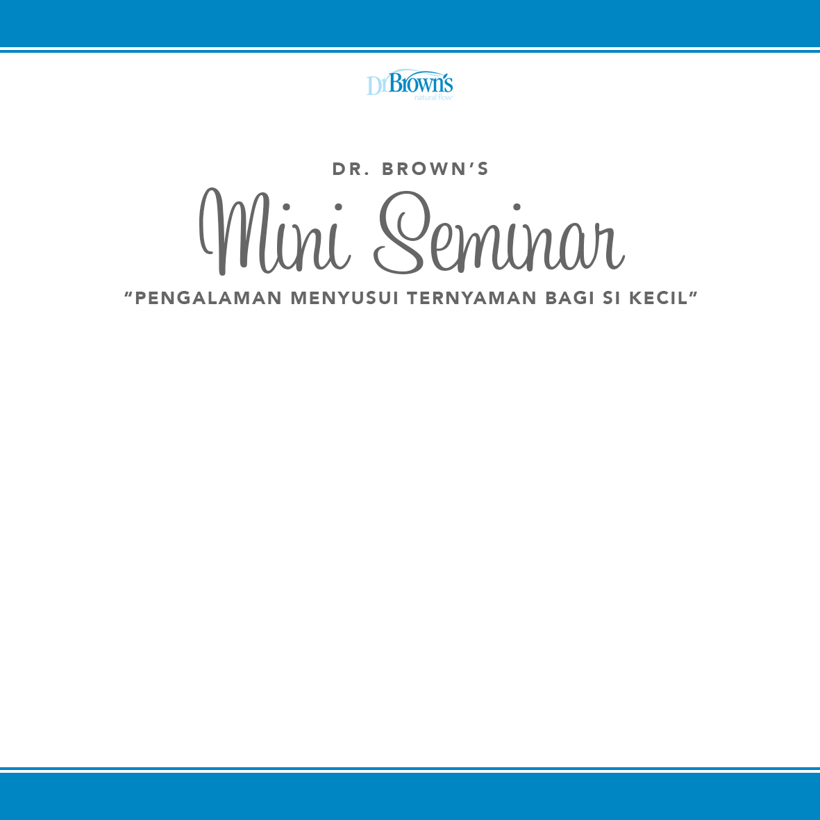Dr. Brown's Mini Seminar