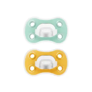Dr. Brown's Advantage Pacifier One-Piece Silicone Soother / Empeng Bayi