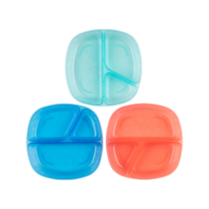 Dr. Brown's Divided Plates, 3-Pack