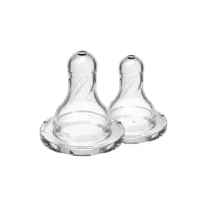 Dr. Brown's Anti Colic Narrow Neck Teat Options+, 2-Pack / Dot Botol Susu