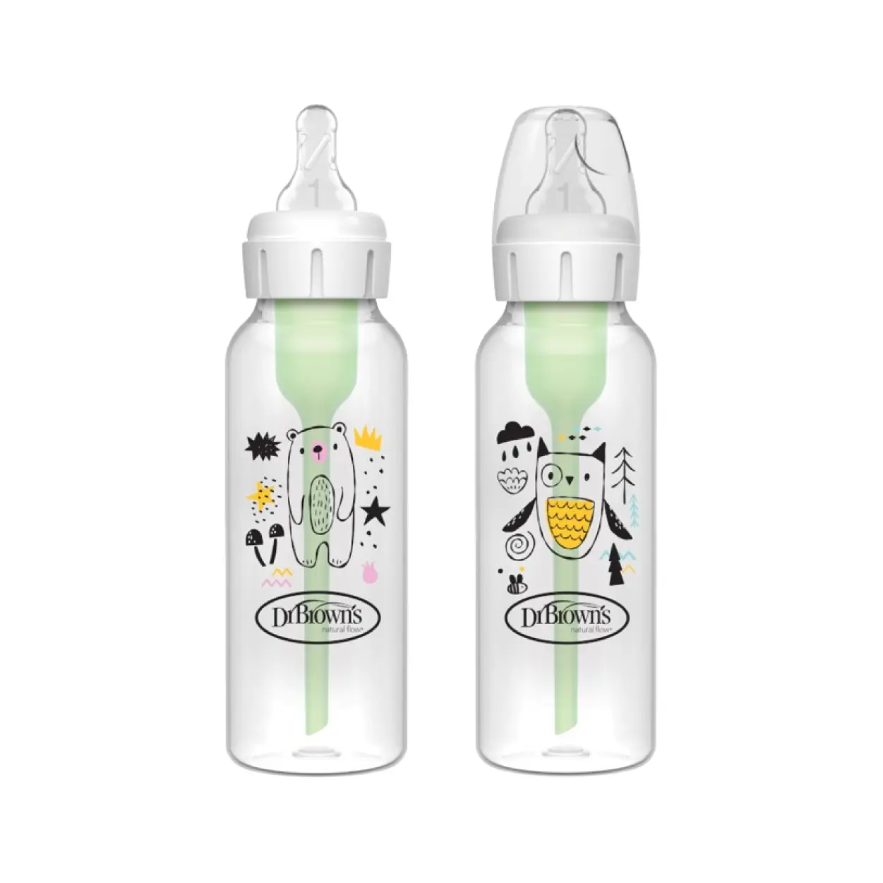 [BELI 2 HEMAT 70RB] Dr. Brown’s 8 oz/250 mL PP Narrow Anti-Colic Options+ Baby Bottle / Botol Susu / Botol Bayi