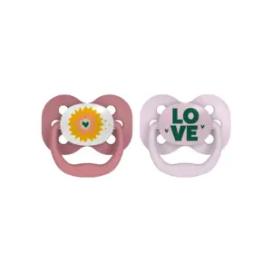 Dr.Brown's Advantage Pacifier Assorted, 2-Pack / Pacifier / Empeng Bayi