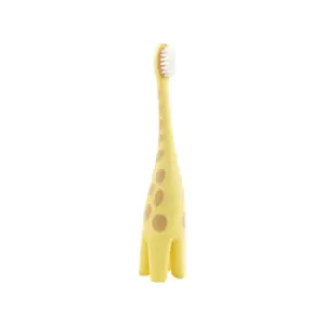 Dr.Brown's Infant to Toddler Toothbrush, Giraffe/ Toothbrush Baby / Sikat Gigi Bayi / Sikat Gigi Anak Karakter / Sikat Gigi Bayi Silicone Bulu Halus