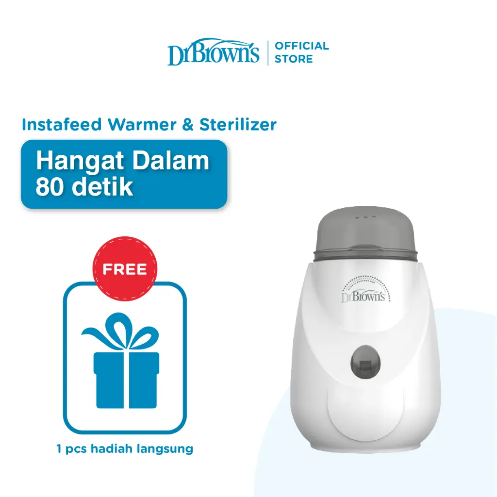 Dr. Brown’s InstaFeed Bottle Warmer & Sterilizer – Penghangat Susu / AC185