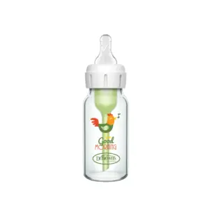 Dr. Brown's 4oz/120ml Glass Narrow Options+ Bottle Deco