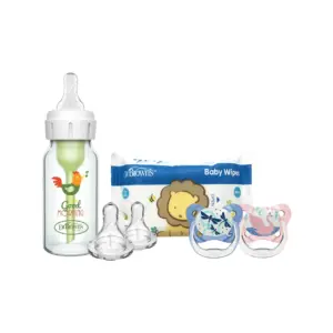 Dr. Brown's Newborn Starter Kit - Narrow Glass Bottle