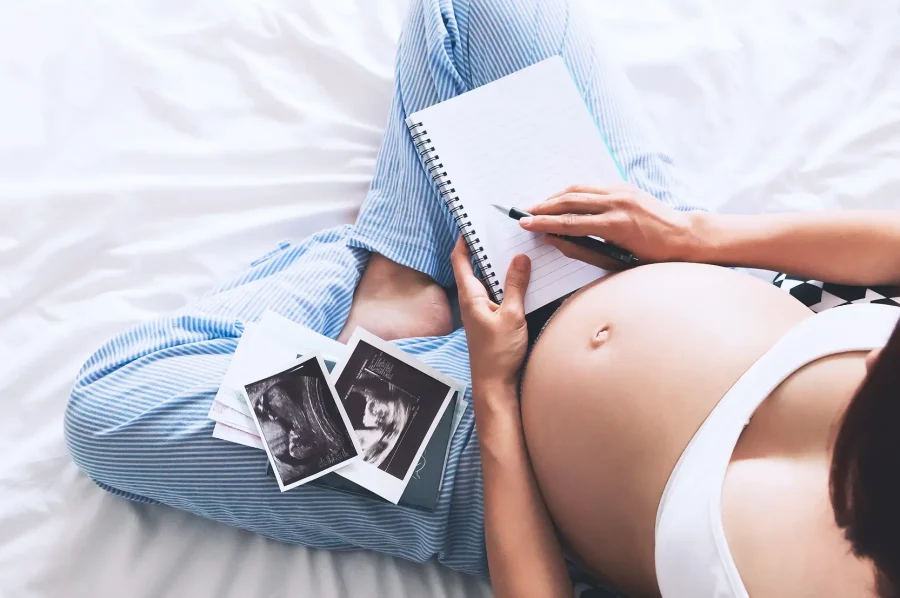 Pregnancy discharge 1